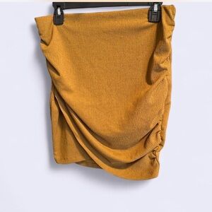 NWT Free People tan mini skirt